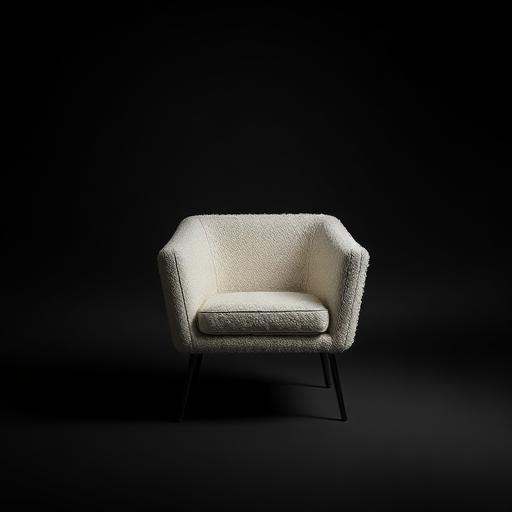 Bouclé chair